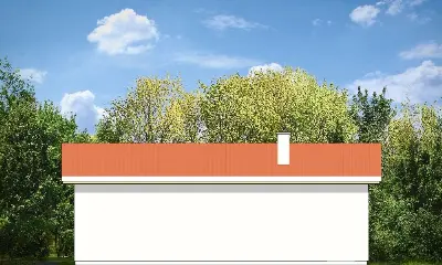 Garaż BG06 — elewacje 4 (odbicie lustrzane)