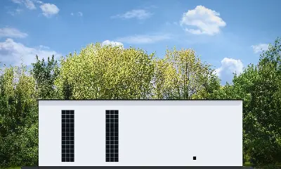 Garaż BG11 — elewacje 3