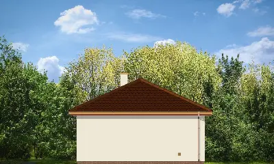 Garaż BG14 — elewacje 2 (odbicie lustrzane)