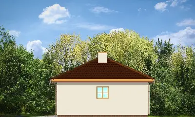 Garaż BG14 — elewacje 3 (odbicie lustrzane)