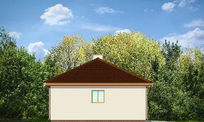 Garaż BG14 — elewacje 4 (odbicie lustrzane)