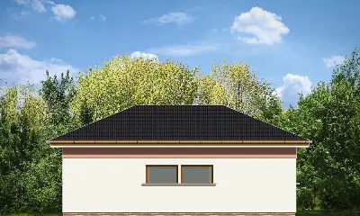 Garaż BG20 — elewacje 2