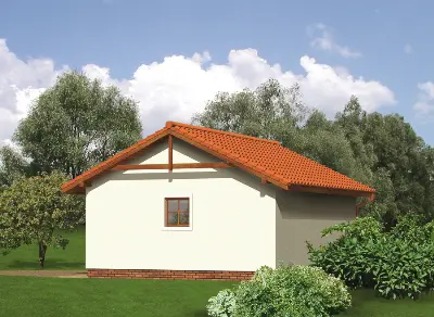 Garaż G28b — wizualizacje 2 (odbicie lustrzane)