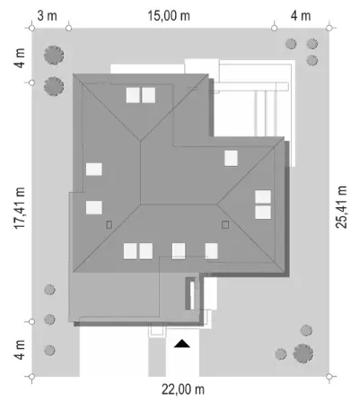 Hiacynt 3 — plan sytuacyjny 1