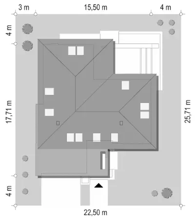 Hiacynt 4 — plan sytuacyjny 1