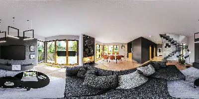 Jasna przestrzeń - wariant I — panoramy 360° 1