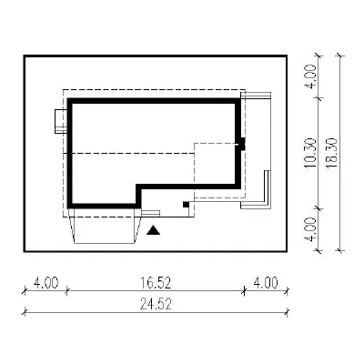 Jasna przestrzeń — plan sytuacyjny 1 (odbicie lustrzane)
