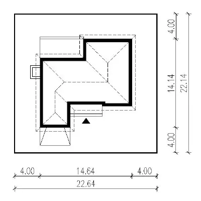 Jesienny nastrój — plan sytuacyjny 1 (odbicie lustrzane)