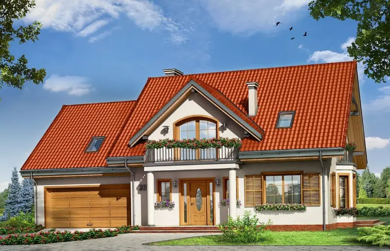 Projekt domu Julka 3 — wizualizacja