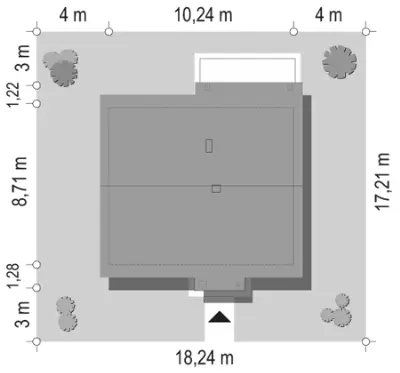 Kajtek — plan sytuacyjny 1