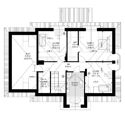 Kameralny — rzuty kondygnacji 2