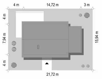 Kasia 4 — plan sytuacyjny 1