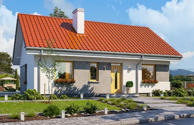 Projekt domu Kasia 5 — wizualizacja