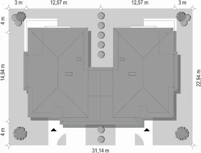 Kasjopea 2 — plan sytuacyjny 1