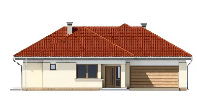 Komfortowy 3 — elewacje 1 (odbicie lustrzane)