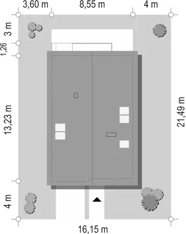 Lena — plan sytuacyjny 1