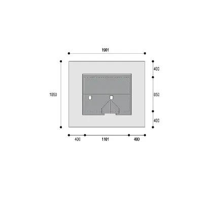 Lizbona — plan sytuacyjny 1 (odbicie lustrzane)