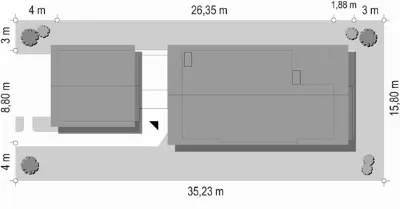 Lugano — plan sytuacyjny 1