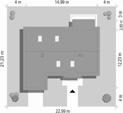 Luna — plan sytuacyjny 1 (odbicie lustrzane)