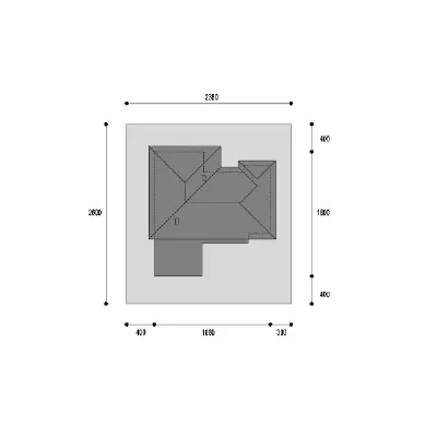 Madera 4 — plan sytuacyjny 1 (odbicie lustrzane)