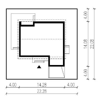 Magiczny świat - wariant III — plan sytuacyjny 1