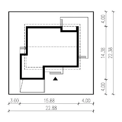 Magiczny świat — plan sytuacyjny 1 (odbicie lustrzane)