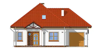Mazurek 3 — elewacje 1 (odbicie lustrzane)