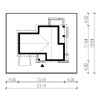 Mgła nad rzeką — plan sytuacyjny 1 (odbicie lustrzane)