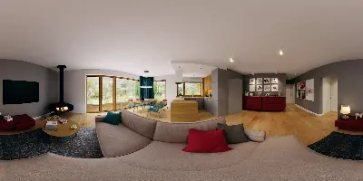 Czterolistna koniczyna - wariant XVIII — panoramy 360° 1