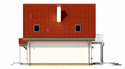 Michalina — elewacje 4 (odbicie lustrzane)