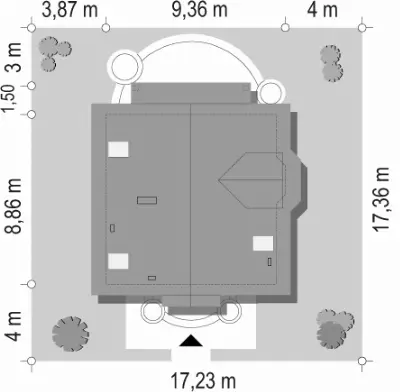 Michalina — plan sytuacyjny 1