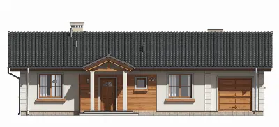 Miluś — elewacje 1