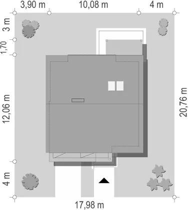 Miranda — plan sytuacyjny 1
