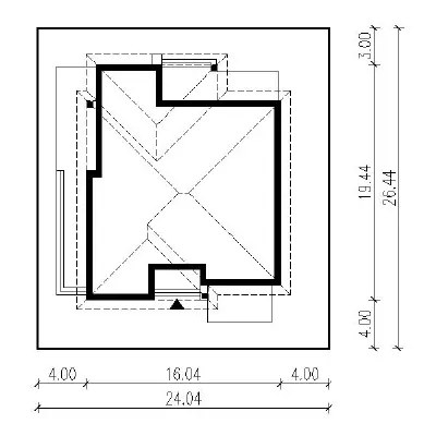 Morska bryza - wariant II (aranżacja 1) — plan sytuacyjny 1
