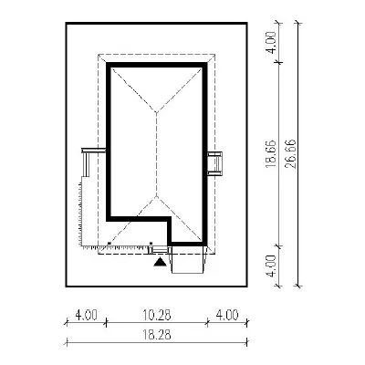 Na południe - wariant II — plan sytuacyjny 1