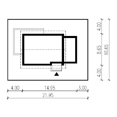 Nasz faworyt G1 — plan sytuacyjny 1 (odbicie lustrzane)