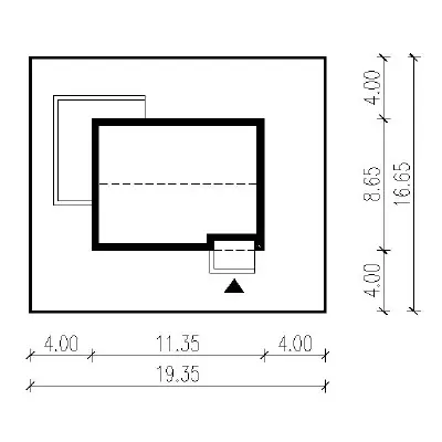 Nasz faworyt N — plan sytuacyjny 1 (odbicie lustrzane)