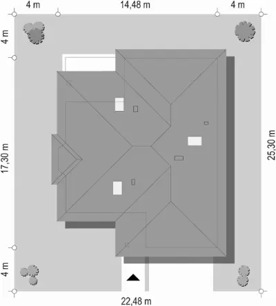 Natalia 3 — plan sytuacyjny 1