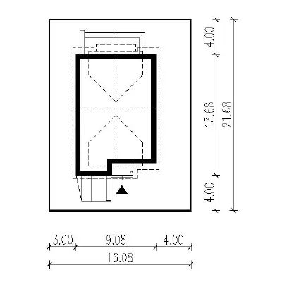 Nowe miejsce — plan sytuacyjny 1 (odbicie lustrzane)