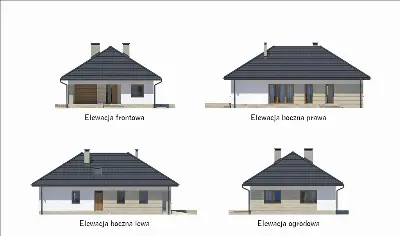 Od serca - wariant VI — elewacje 1 (odbicie lustrzane)