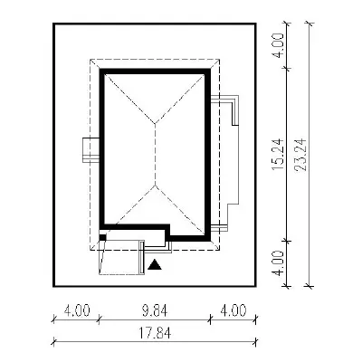 Od serca — plan sytuacyjny 1 (odbicie lustrzane)