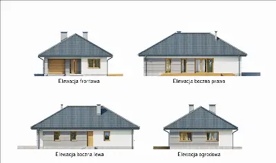 Od serca — elewacje 1 (odbicie lustrzane)