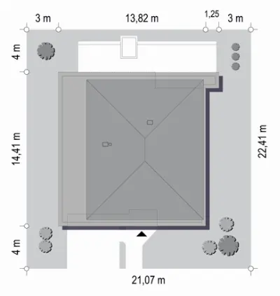 Orkan — plan sytuacyjny 1