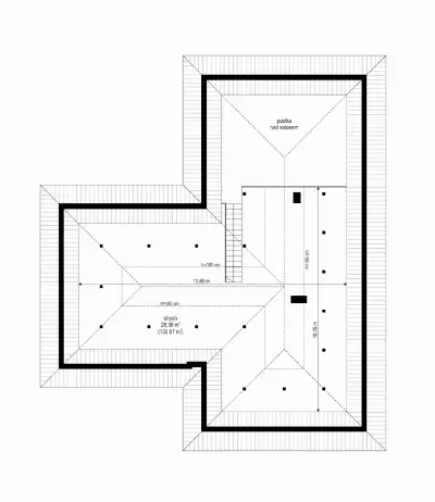 Parterowy — wizualizacje 10 (odbicie lustrzane)