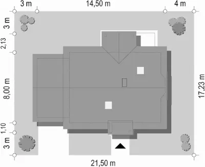 Perełka 2 — plan sytuacyjny 1