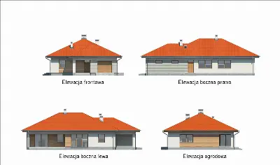 Perłowy świt — elewacje 1