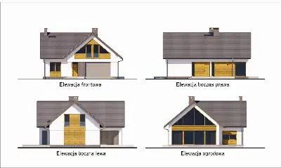 Piękny widok — elewacje 1