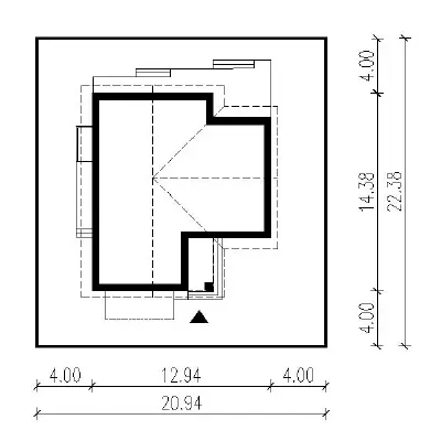 Piękny widok — plan sytuacyjny 1 (odbicie lustrzane)