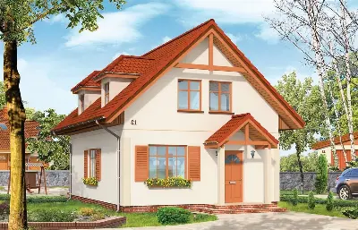 Pierwszy Dom — wizualizacje 1 (odbicie lustrzane)