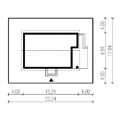 Polecany — plan sytuacyjny 1 (odbicie lustrzane)